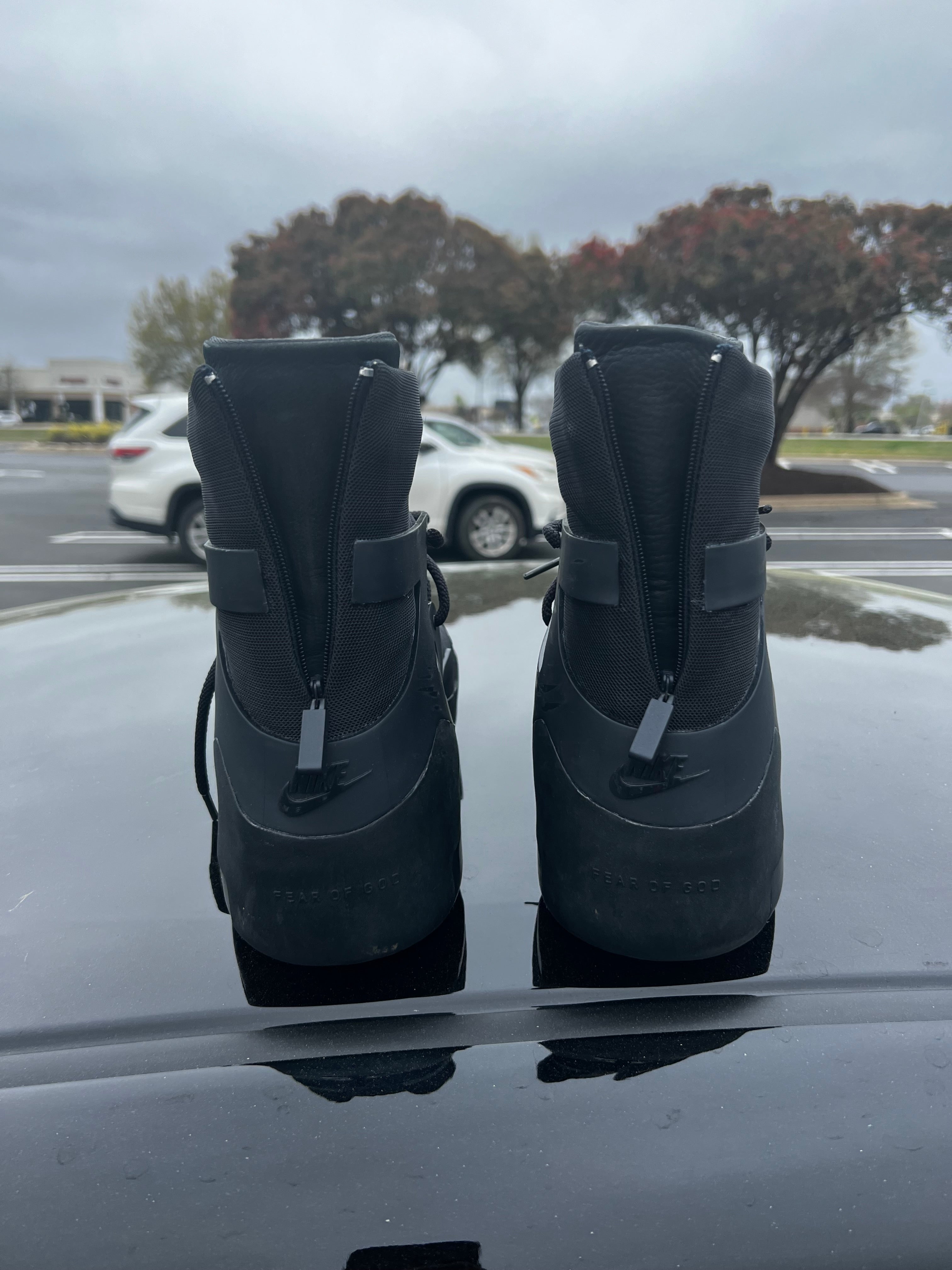 Triple Black Fear Of God 1s